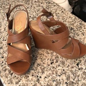 Jessica Simpson wedges